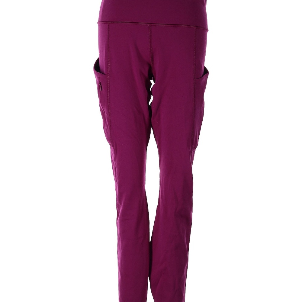 Athleta Fuschia Salutation Stash 7/8 Leggings Size S